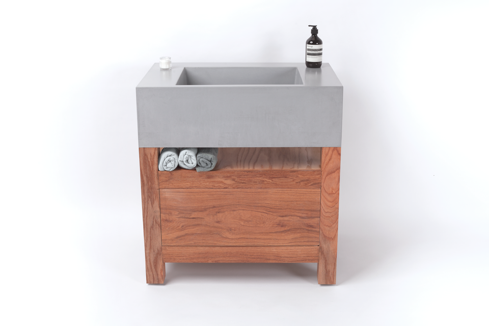 Concrete Sink and Vanity