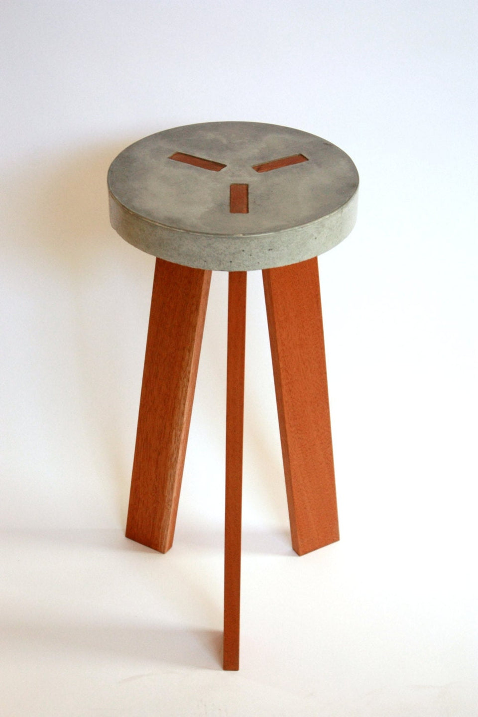 Concrete Stool Y design